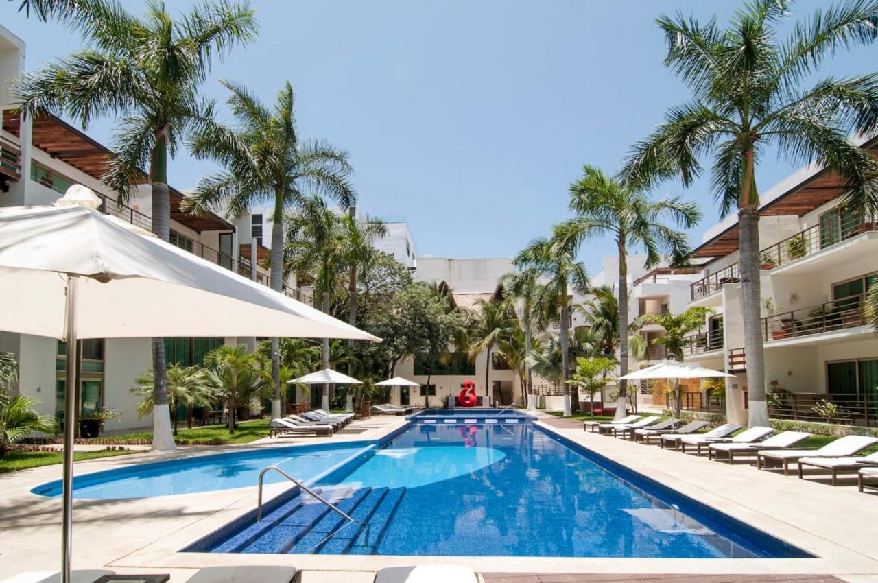 Luxurious & Central Condo In Playa Steps From The Beach 신데 델 카르멘 외부 사진